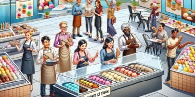 Creating a Gourmet Ice Cream Shop Business in Singapore